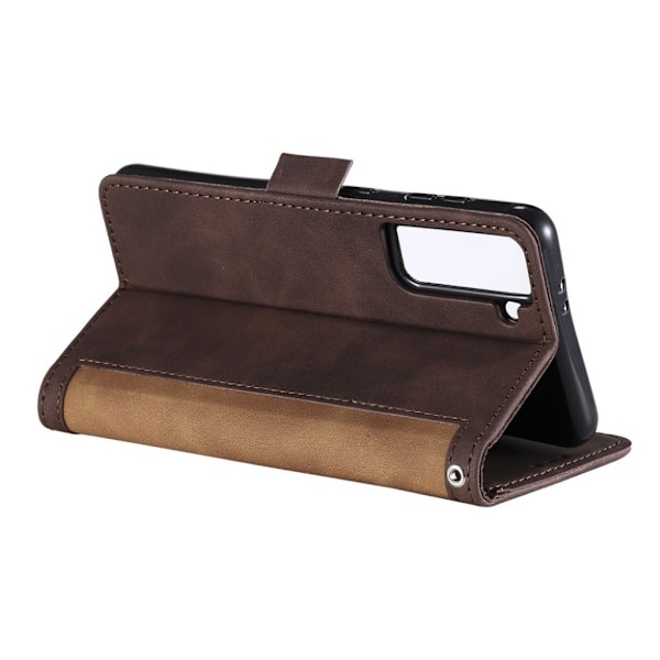 Suburbian läder Samsung Galaxy S21 fodral - Brun Brun