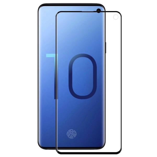 HAT PRINCE Samsung Galaxy S10 3D rundat skärmskydd för hela skärmen Transparent