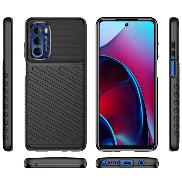 Thunder Motorola Moto G Stylus 5g (2022) Etui - Sort Black