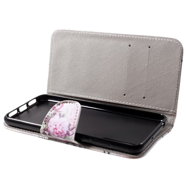 Huawei P20 Printet Mønster PU læder flip etui - Eiffeltårnet Multicolor