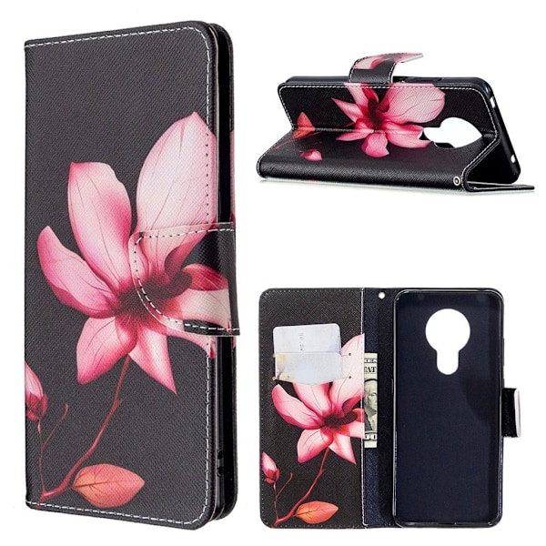 Wonderland Nokia 5.3 flip-etui - Levende Blomst Multicolor