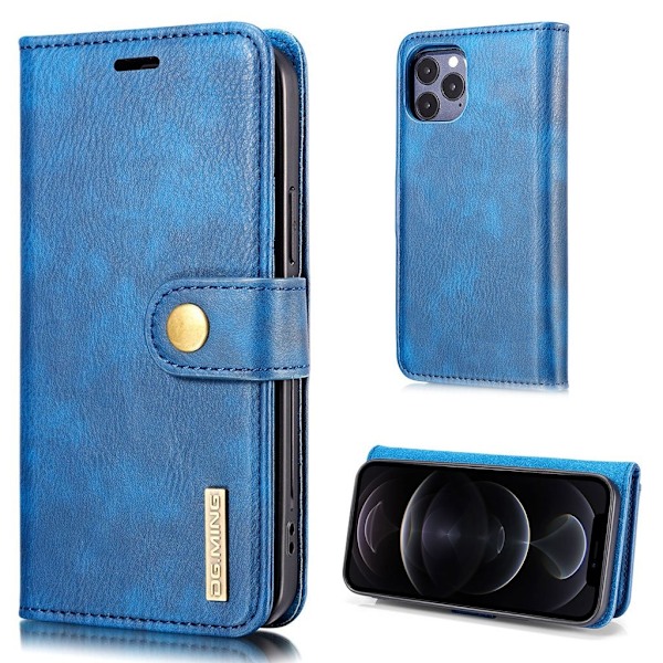 DG.Ming iPhone 13 Mini 2-in-1 Lommebok Etui - Blå Blue