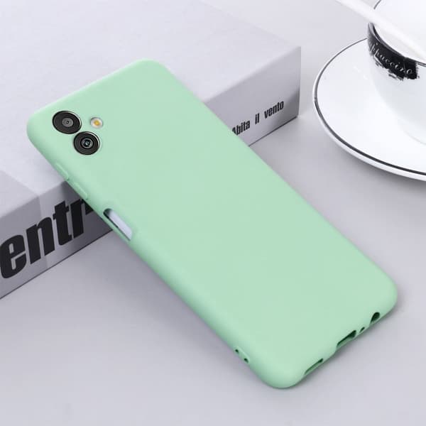 Matte Liquid silikone cover til Samsung Galaxy M13 5G - Grøn Green