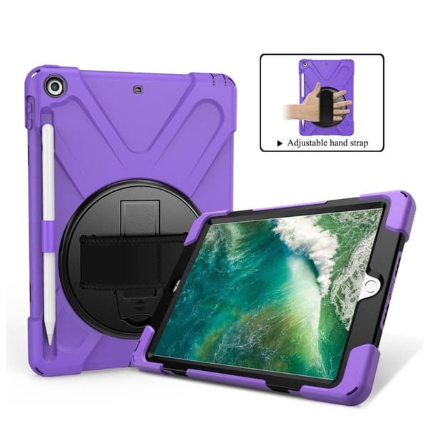 iPad (2018) 360 combo deksel  - Purple Purple