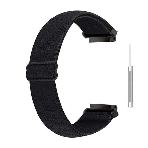Amazfit T-Rex 2 urrem af nylon i etnisk stil - Sort Black