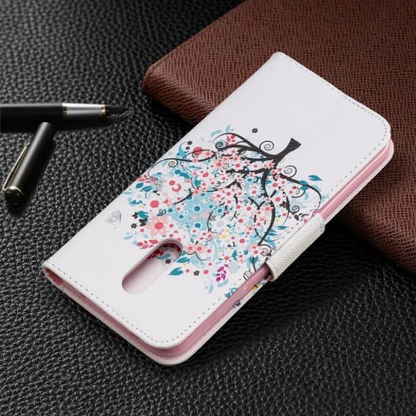 Wonderland Nokia 3.2 flip veske - Blomstrende tre Multicolor