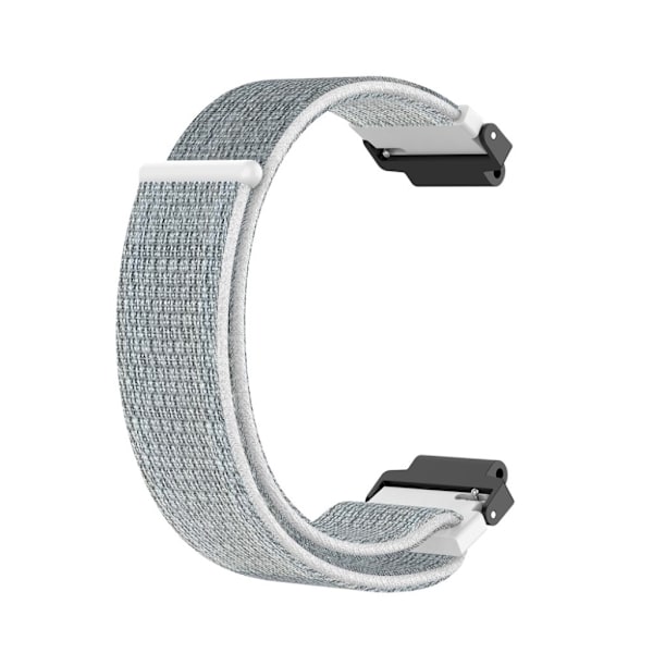Garmin Forerunner 220 / 230 / 235 / 630 / 620 / 735 nylonarmband -Silver Silvergrå