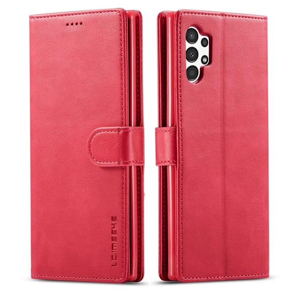 LC.IMEEKE Samsung Galaxy A13 4G flip etui - Rød Red