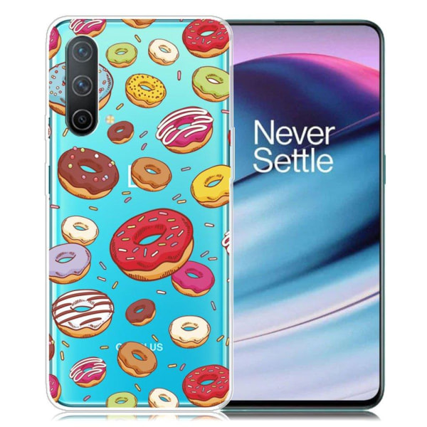 Deco OnePlus Nord CE 5G Suojakotelo - Doughnut Multicolor