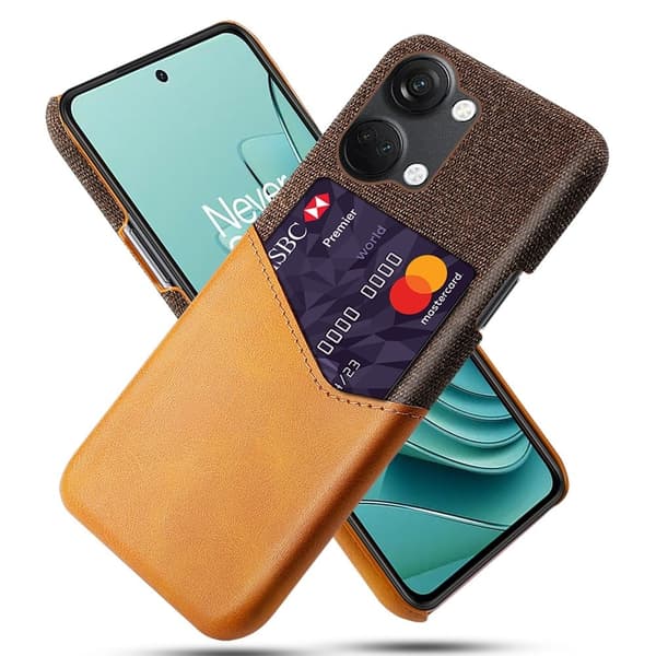 Bofink OnePlus Ace 2v Kredittkort Deksel - Oransje Orange