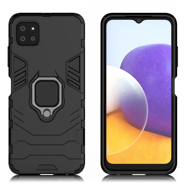 Ring Guard etui Samsung Galaxy A22 5G - Sort Black