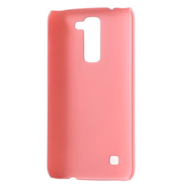 Christensen gummibelagt plastik cover til LG K10 - Pink Pink