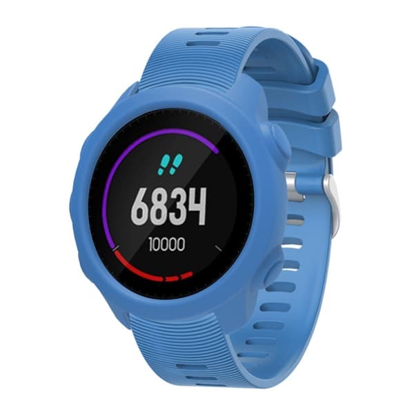 Garmin Forerunner 245 Music / Forerunner 245 Klockfodral Mjukt silikonskydd - Blå Blå