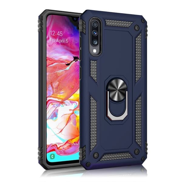 Bofink Combat Samsung Galaxy A70 deksel - Blå Blue