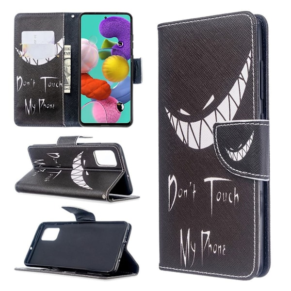 Wonderland Samsung Galaxy A51 fodral -Svart Svart