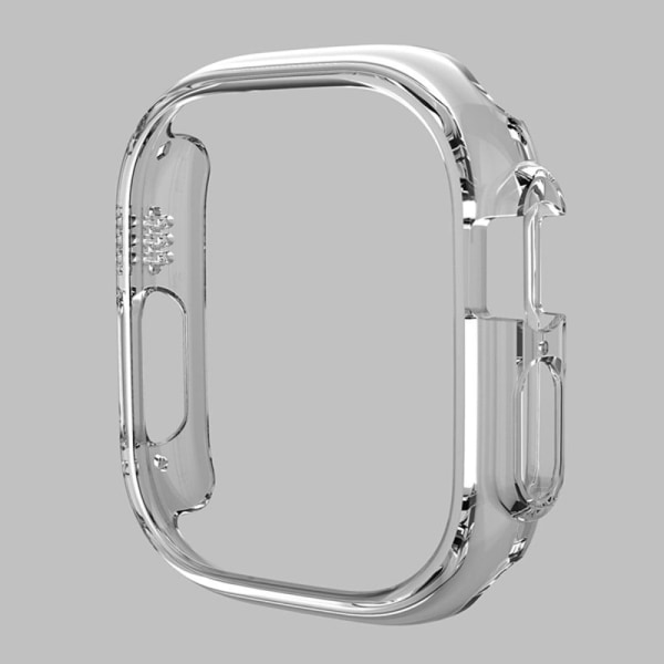 Apple Watch Ultra-skydd med skärmskydd av härdat glas - Transparent Transparent