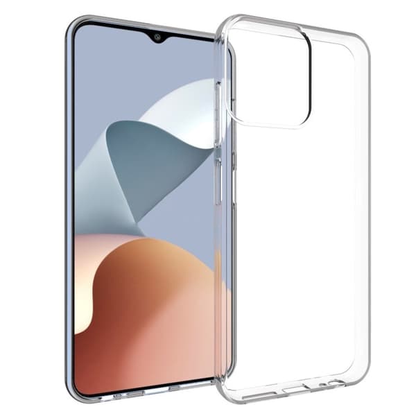 Erittäin ohut läpinäkyvä kotelo ZTE Blade A73 Transparent