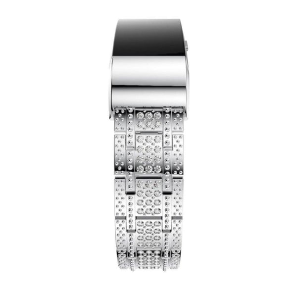 Fitbit Charge 2 elegant klockarmband i legering - Silver Silvergrå