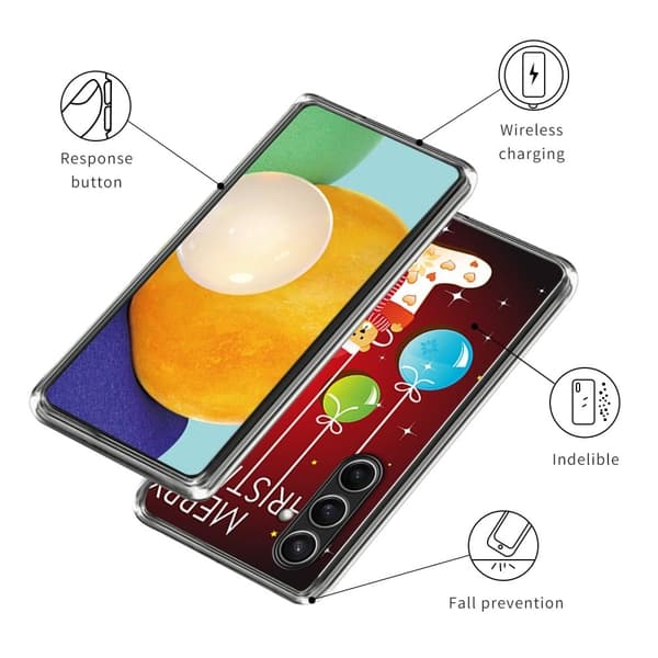 Vibe Samsung Galaxy S24 FE skal - Stil H Röd