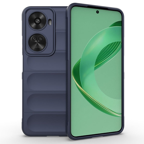 Mjukt greppformat skal för Huawei Nova 11 SE - Blå Blå