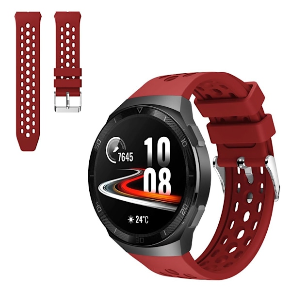 Huawei Watch GT 2e silikoninen kellonauha - Punainen Red