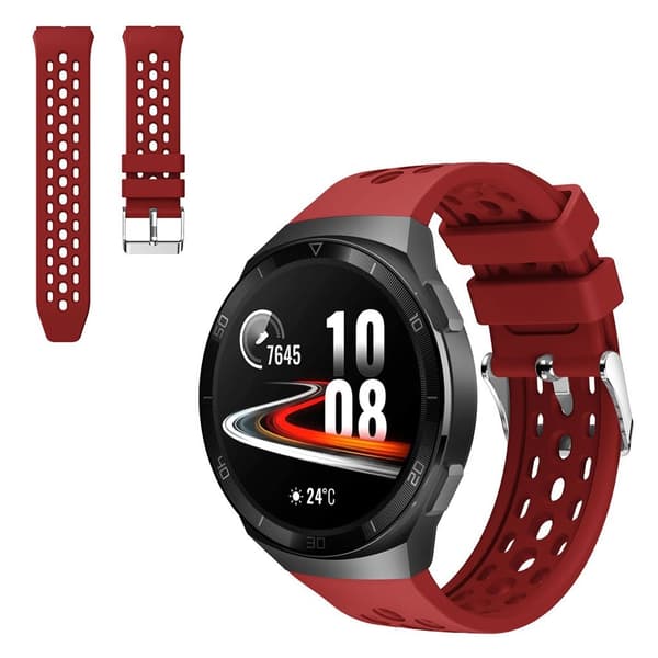Huawei Watch GT 2e urrem i silikone - Rød Red