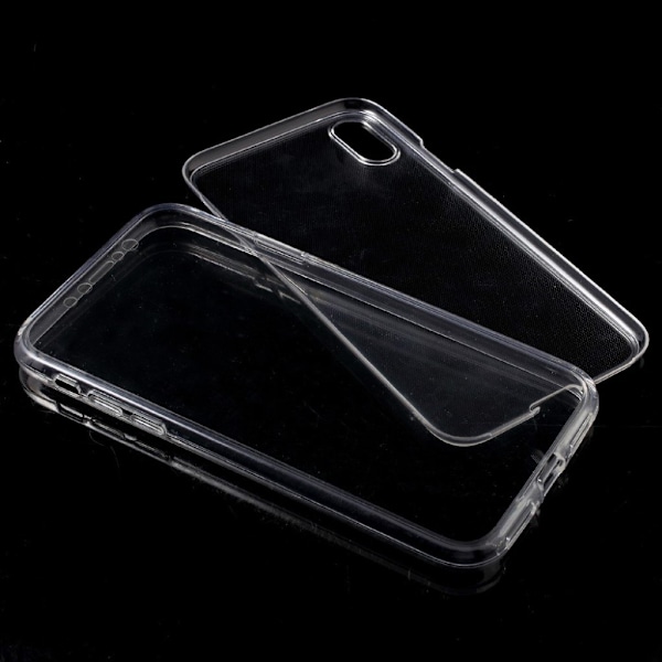 iPhone X akryl fleksibelt TPU etui Transparent