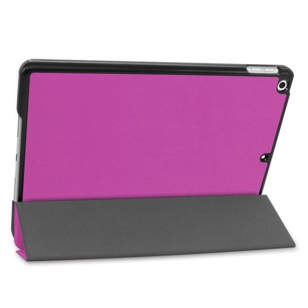 iPad 10.2 (2021) / (2020) / (2019) tri-fold PU leather flip case Purple