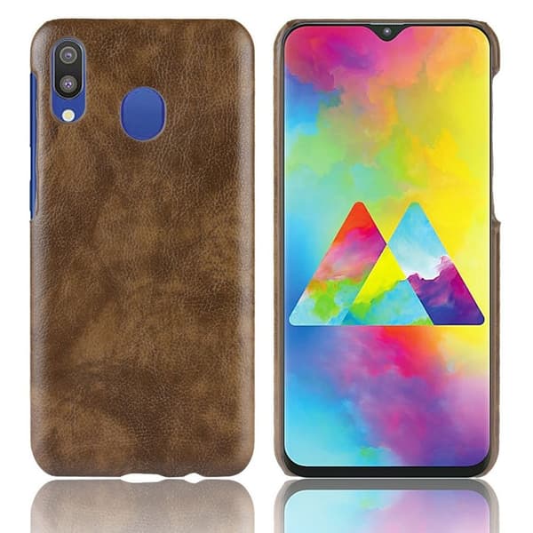 Prestige Samsung Galaxy M20 deksel - Kaffe Brown