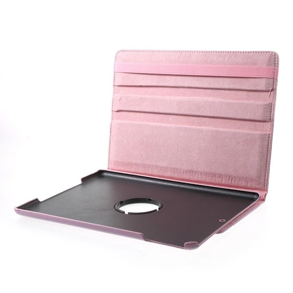 iPad (2017) Etui med 360 grader stand - Lyserød Pink