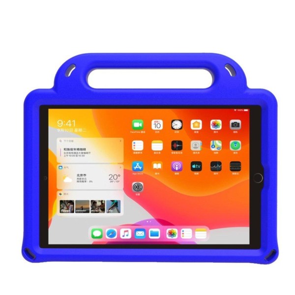 iPad Mini (2019) triangle pattern kid friendly case - Purple Purple