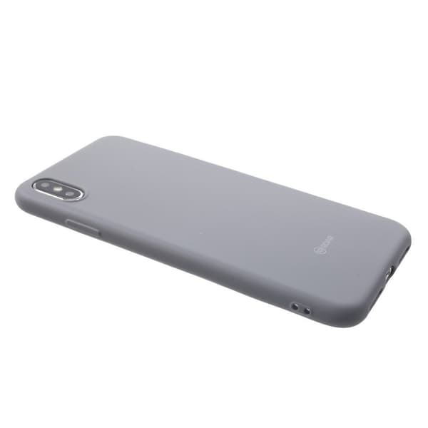 ROAR KOREA iPhone Xs Max mat etui - Grå Silver grey
