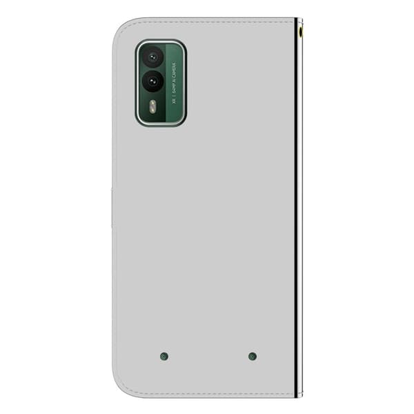 Mirror Nokia Xr21 Flip Etui - Sølv Silver grey