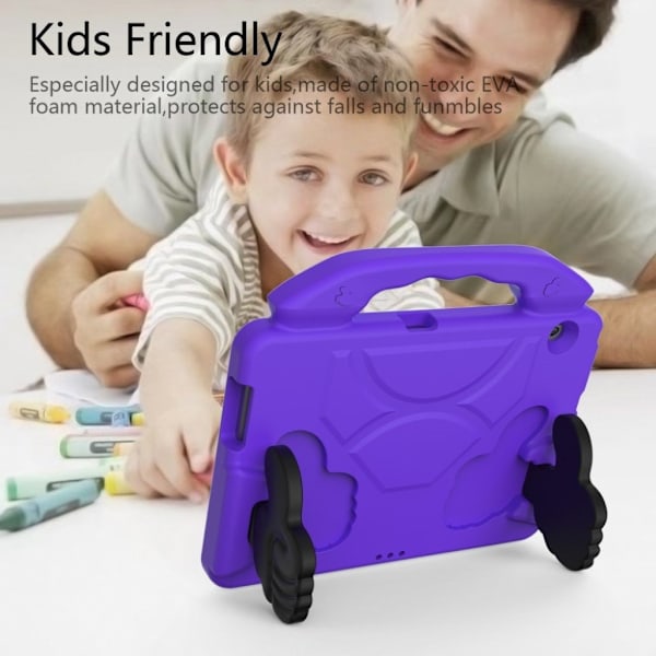 Huawei MediaPad T3 10 iskunkestävä kotelo - Violetti Purple