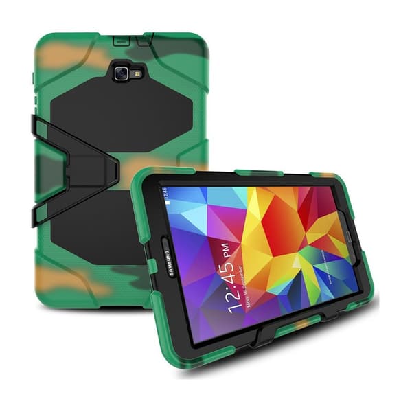 Holdbart Absalon cover til Samsung Galaxy Tab A 10.1 (2016) - Camouflage Green