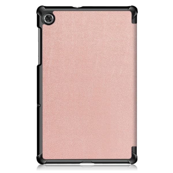 Lenovo Tab M10 HD Gen 2 tri-fold flipfodral i läder - Rosa Rosa