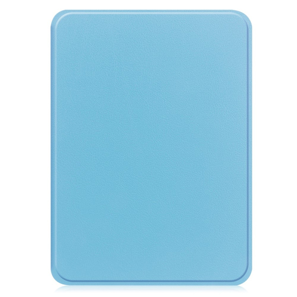 Amazon Kindle Paperwhite (2024) Etui Bumpresistent og PU E-Reader Cover Support Auto Wake / Sleep - Himmelblå Blue