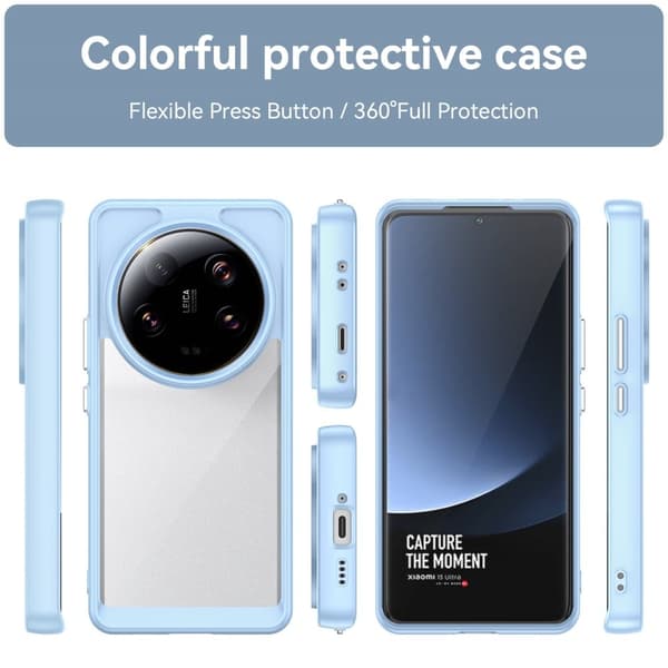 Xiaomi 13 Ultra smart akryl cover - Blå Blue