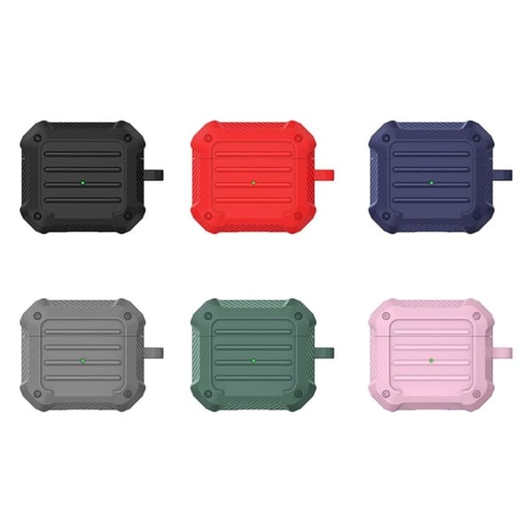 Suojakotelo soljella AirPods Pro 2:lle - Vihreä Green