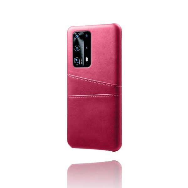 Dual Card cover - Huawei P40 Pro - Rose Pink