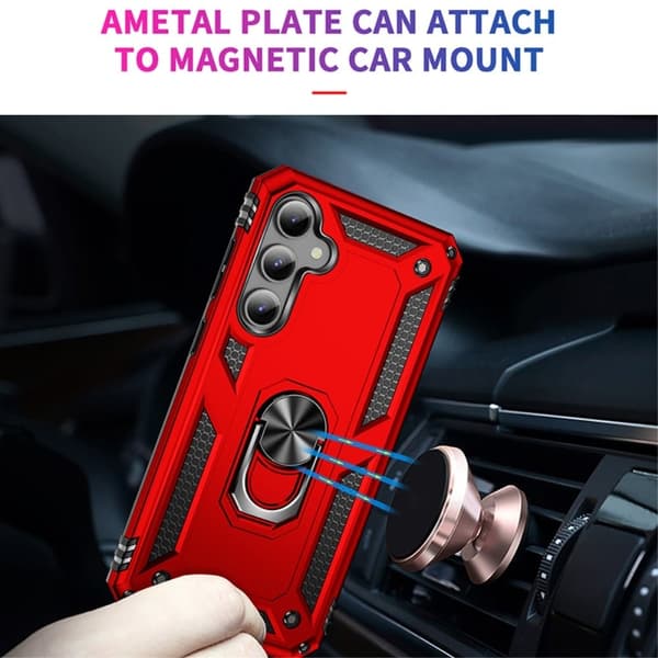 Bofink Combat Galaxy S23 Fe Suojakotelo - Punainen Red