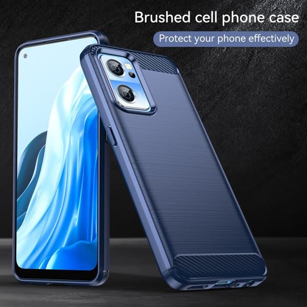Carbon Flex OnePlus Nord CE 2 5G deksel - Blå Blue