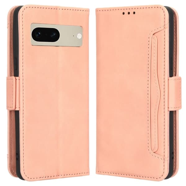 Moderni Nahkalaukku For Google Pixel 7 - Pinkki Pink