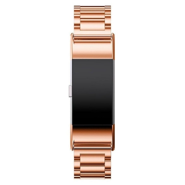 Fitbit Charge 2 slitstark klockarmband - Rosa guld Rosa