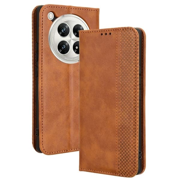 Bofink Vintage Infinix Zero 40 læderetui - Brun Brown