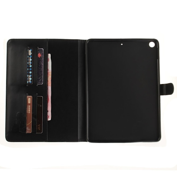 iPad (2017) Charmerende læder etui - Sort Black