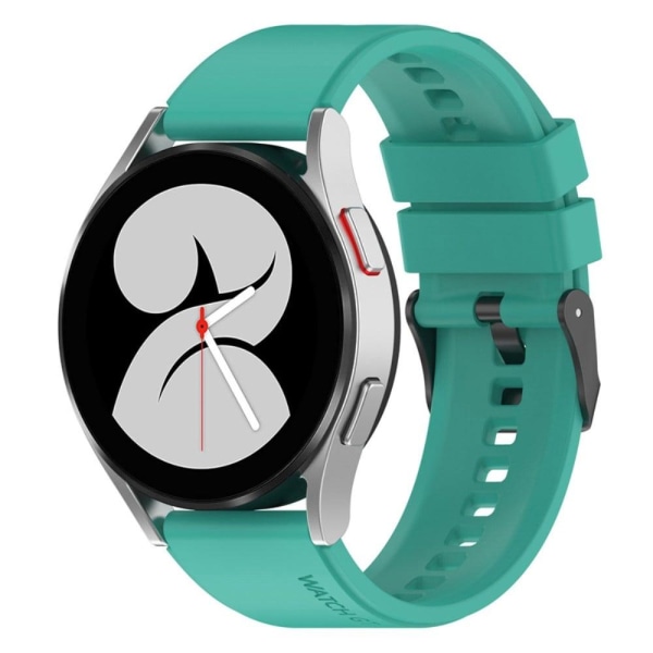 20mm Universal silicone watch strap - Teal Green Grön