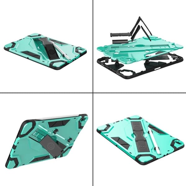 Stødsikkert og fleksibelt Hybrid Armor Tablet Case med Kickstand iPad Pro 11" (2018) - Grøn Green