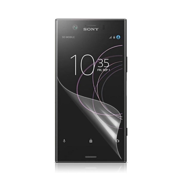 Sony Xperia XZ1 Compact HD display film - Genomskilnig Transparent