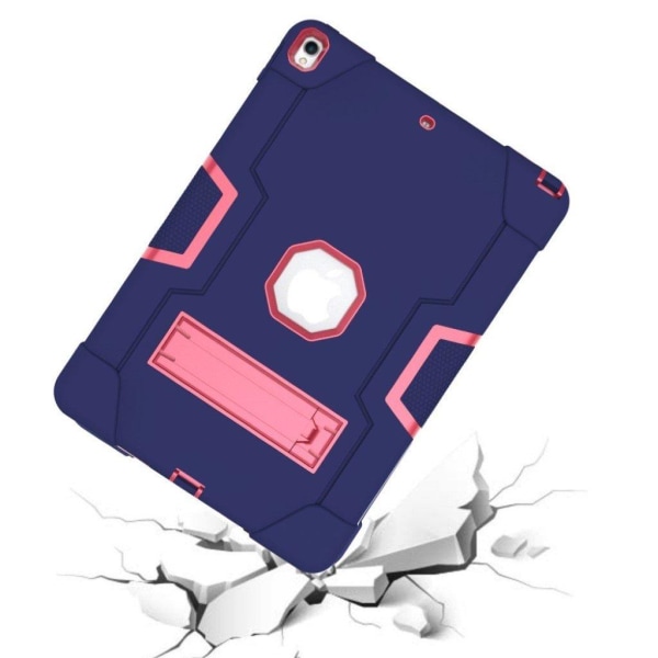 iPad Air (2019) shockproof hybrid case - Dark Blue / Rose Blue